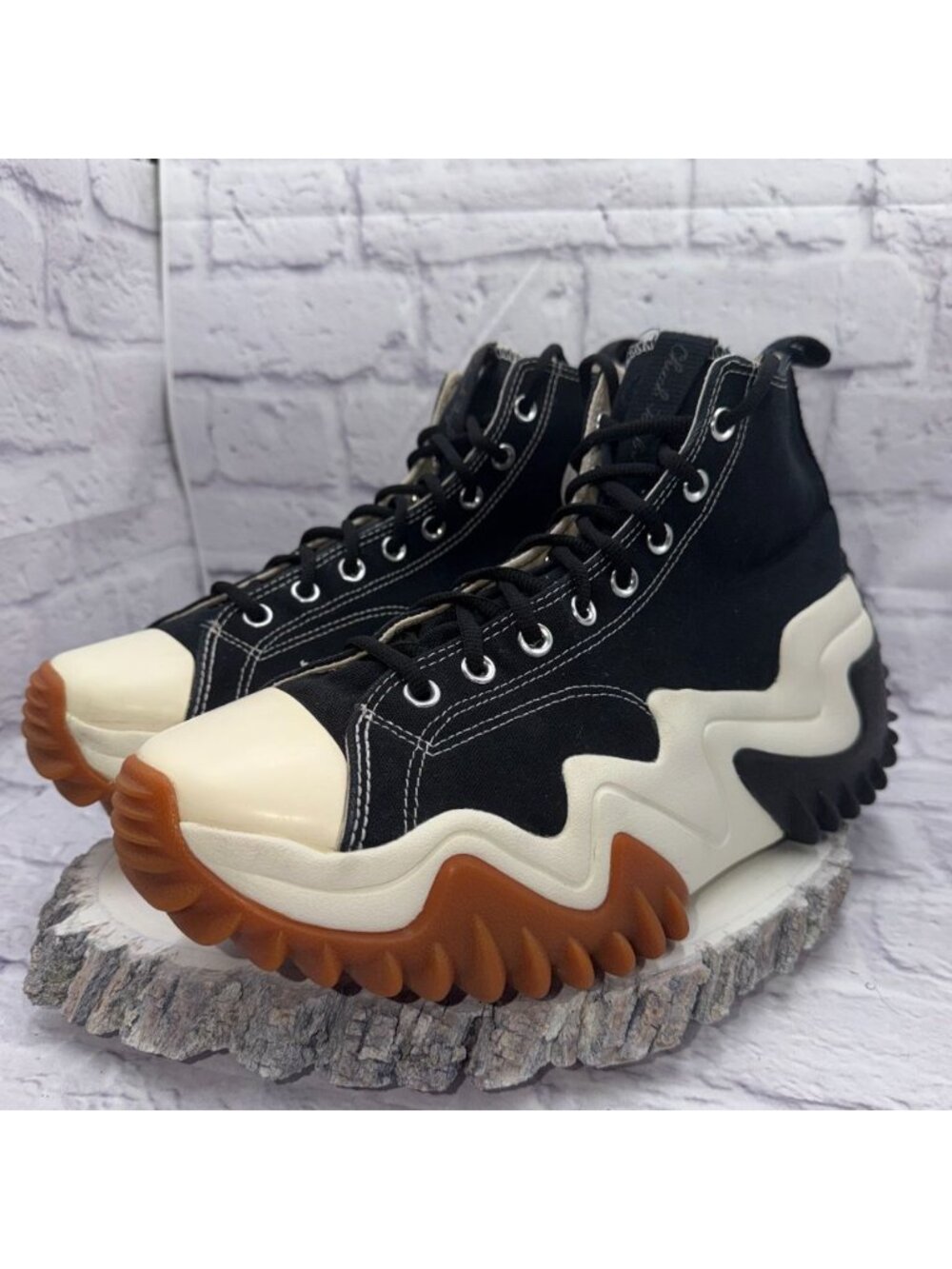 Converse Run Star Motion Hi Black White Gum Honey 171545C Unisex M13/W14.5